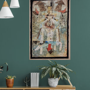 Paul Klee - The Wild Man, Poster