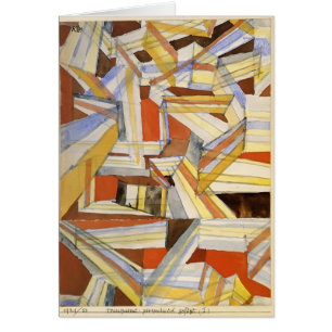 Paul Klee: Transparent in perspective Grooved