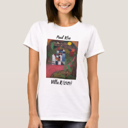 Paul Klee Villa R T-shirt Peinture Cubiste