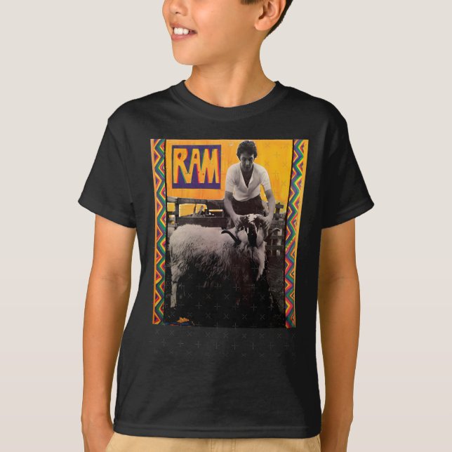 Paul Mccartney Sticker4  T-Shirt (Front)