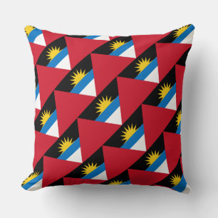 Paul McGehee "Antigua and Barbuda Flag" Pillow