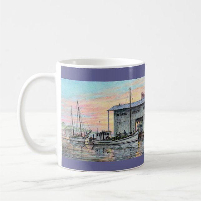 Paul McGehee "Baltimore Harbour-The Long Dock" Mug (Left)