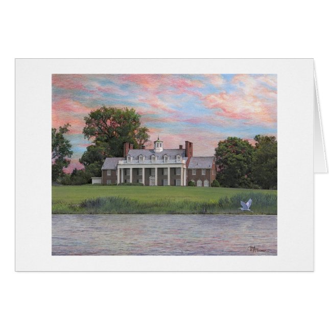 Paul McGehee "Bushfield Sunset" Card (Front Horizontal)