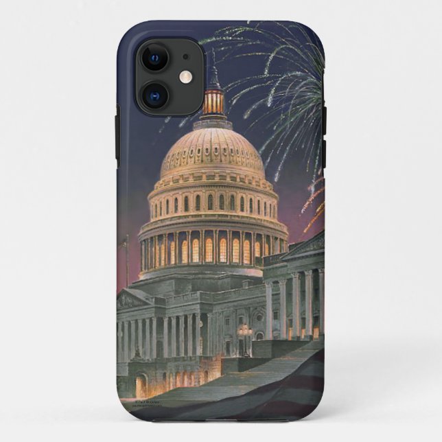 Paul McGehee "Capitol Dome" iPhone 5/5S Coque (Dos)