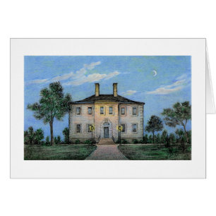 Paul McGehee "Carlyle House by Moonlight" Card