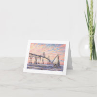 Paul McGehee "Chesapeake Bay Bridge" Card