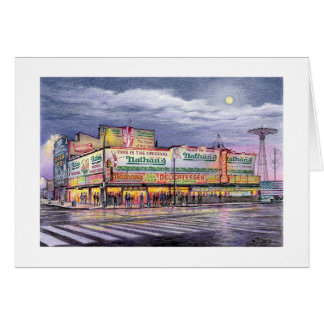 Paul McGehee "Coney Island Memories" Card