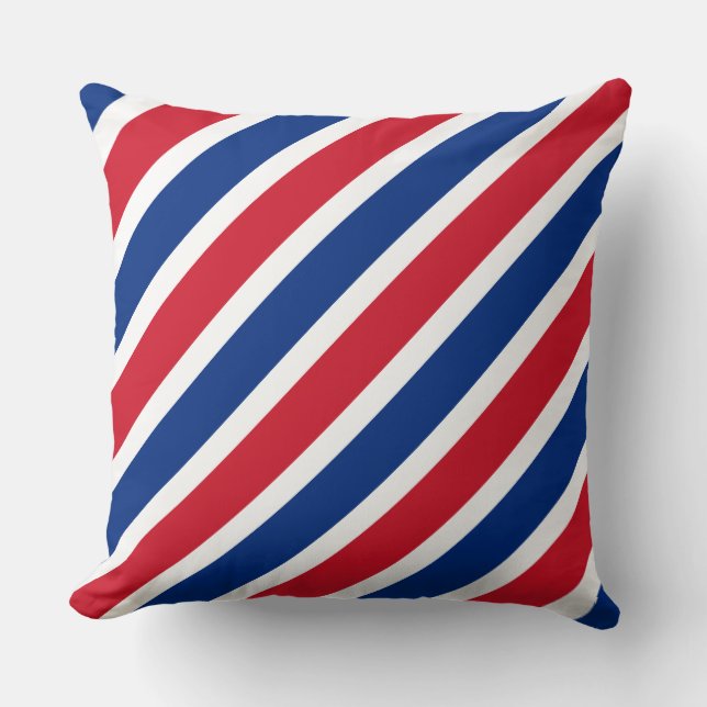 Paul McGehee Coussin du "drapeau du Costa Rica" (Recto)