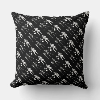 Paul McGehee "Drapeau de Black Bart" Coussin pirat