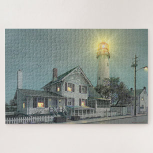 Paul McGehee "Fenwick Island Light" Jigsaw Puzzle