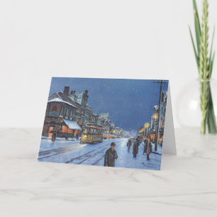 Paul McGehee "Georgetown Snowfall" Note Card