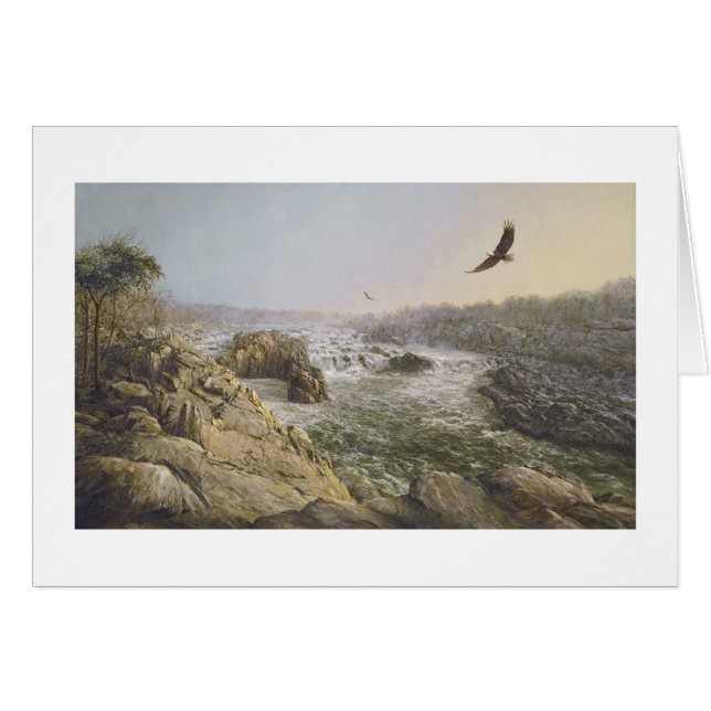 Paul McGehee "Great Falls carte de Potomac" (Devant Horizontal)