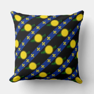 Paul McGehee "Guadeloupe Flag" Pillow