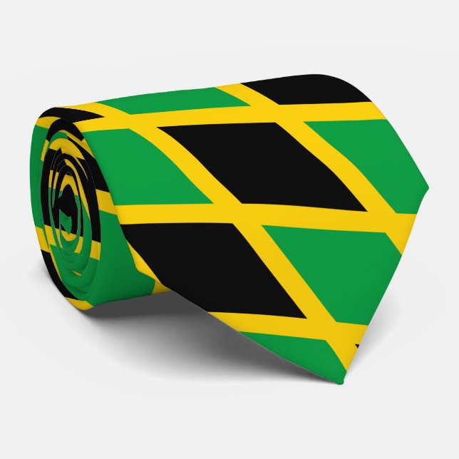 Paul McGehee "Jamaica Flag" Tie (Rolled)