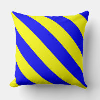 Paul McGehee "K - Kilo" Maritime Flag Pillow