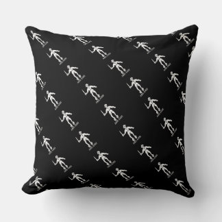 Paul McGehee "Le 2e drapeau du Black Bart" Coussin
