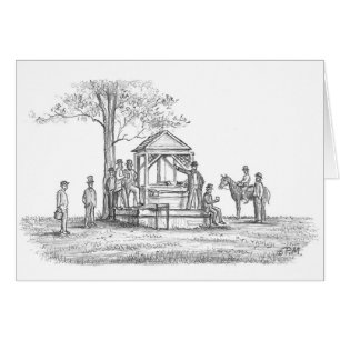 Paul McGehee "Meeting at the Well" Card