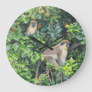 Paul McGehee "Monkeying Around" Clock
