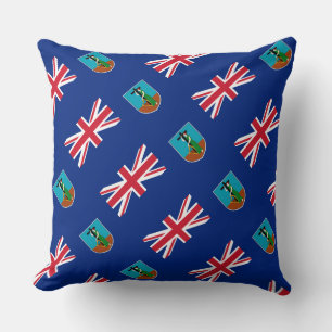 Paul McGehee "Montserrat Flag" Pillow