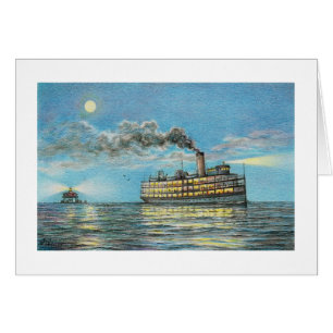 Paul McGehee "Moonlit Run" Card