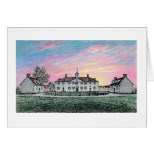 Paul McGehee "Mount Vernon Dawn" Card