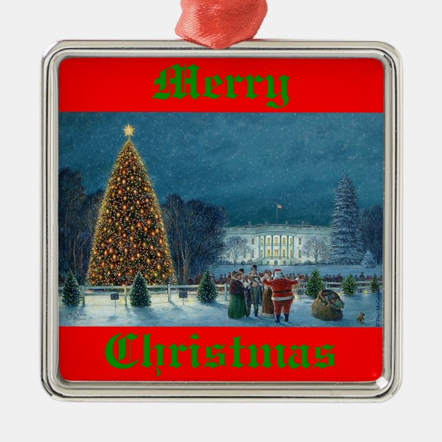 Paul McGehee "National Christmas Tree" Ornament (Front)