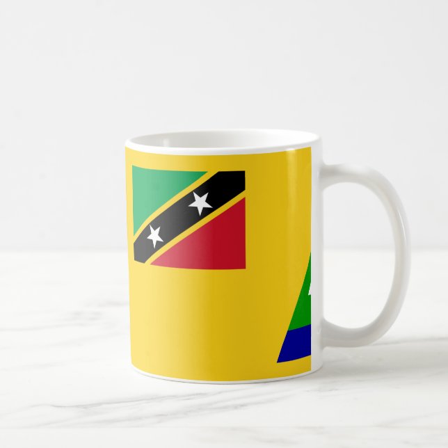 Paul McGehee "Nevis Flag" Mug (Right)