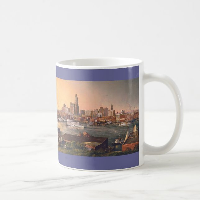 Paul McGehee "Old Baltimore Harbour" Mug (Right)