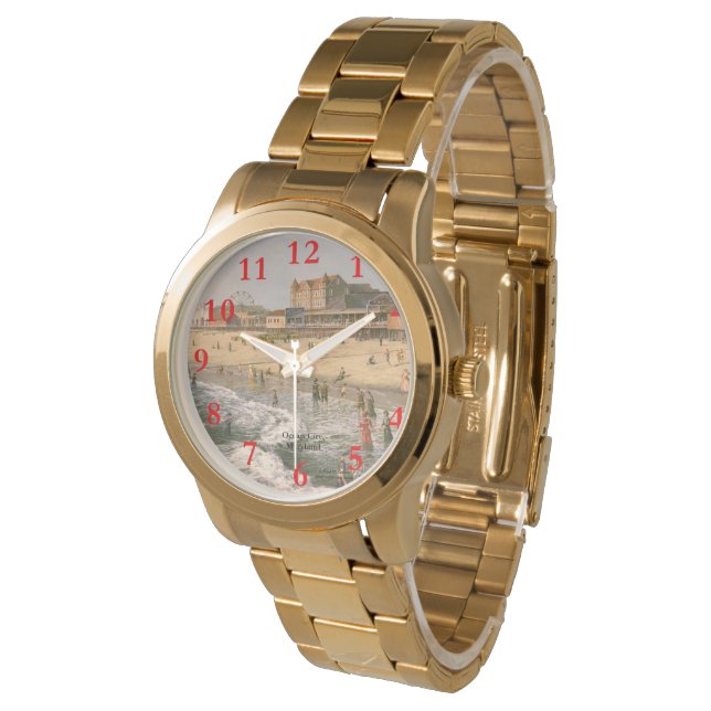 Paul McGehee "Old Ocean City" Wristwatch (Angled)