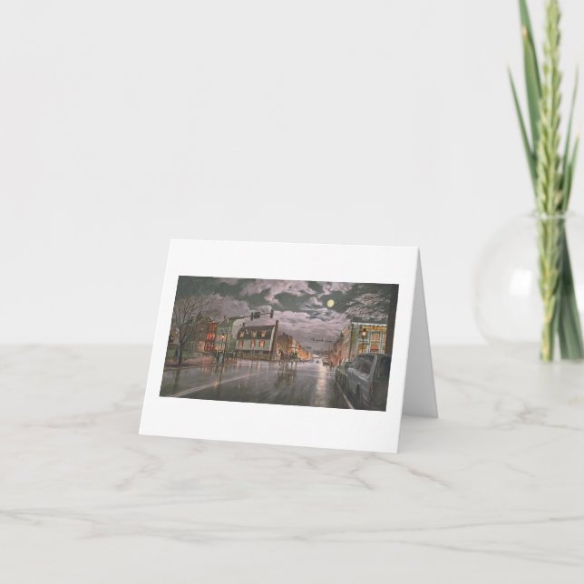 Paul McGehee "Old Town Alexandria" Card (Front)