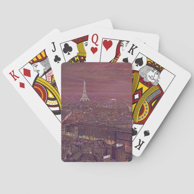Paul McGehee "Paris" Playing Cards (Back)