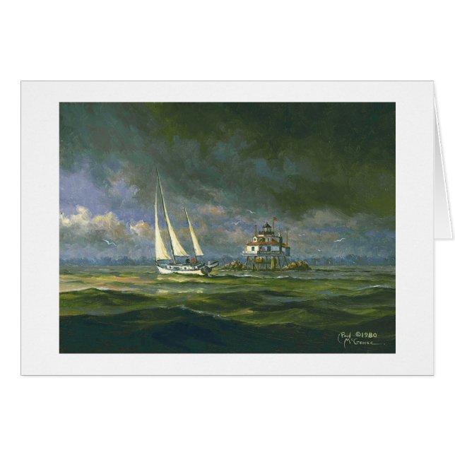 Paul McGehee "Passing Thomas Point" Card (Front Horizontal)