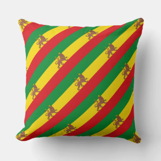 Paul McGehee "Rasta Lion of Judah" Pillow