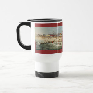 Paul McGehee "Rehoboth Beach Panorama" Travel Mug