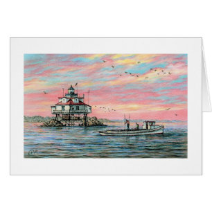 Paul McGehee "Thomas Point Dawn" Card
