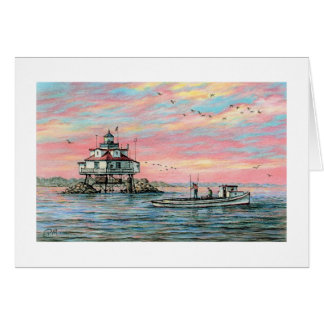 Paul McGehee "Thomas Point Dawn" Card