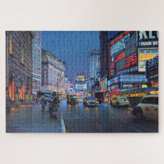 Paul McGehee "Times Carré en 1954" Puzzle