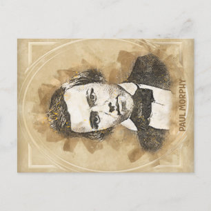 Paul Morphy, Chess player Postcard