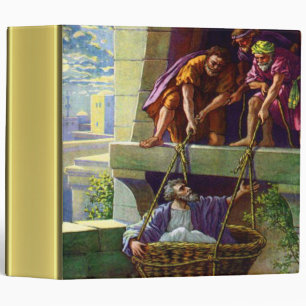 Paul preaching Christ gold foil texture Binder