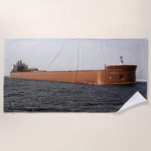 Paul R. Tregurtha beach towel