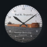 Paul R. Tregurtha clock<br><div class="desc">Paul R. Tregurtha a US lake freighter for Interlake Steamship Company</div>