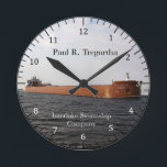 Paul R. Tregurtha clock<br><div class="desc">Paul R. Tregurtha a US lake freighter for Interlake Steamship Company</div>