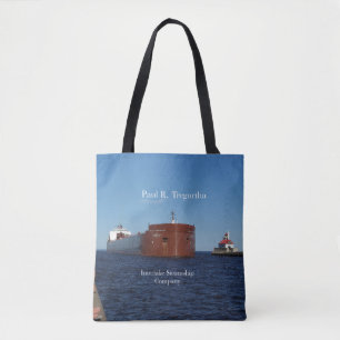 Paul R. Tregurtha Duluth all over tote bag