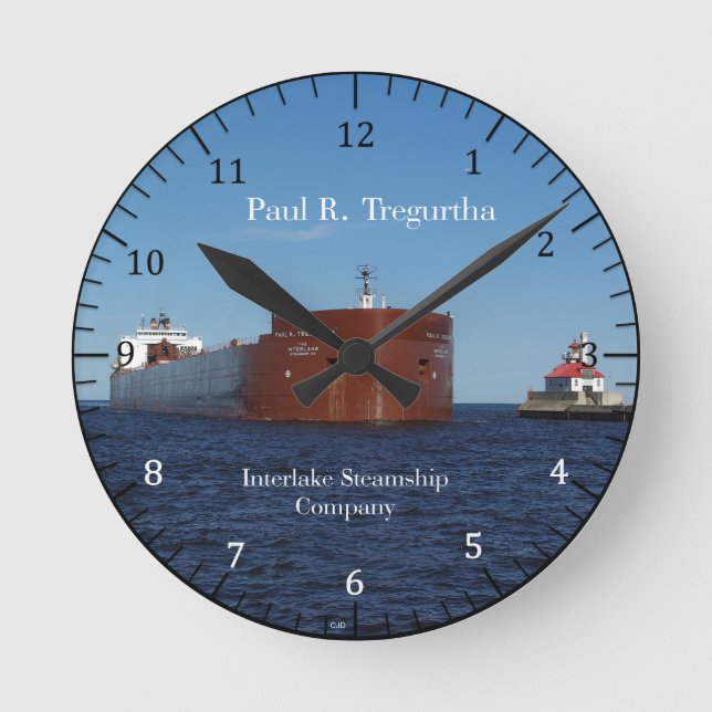Paul R. Tregurtha Duluth clock (Front)