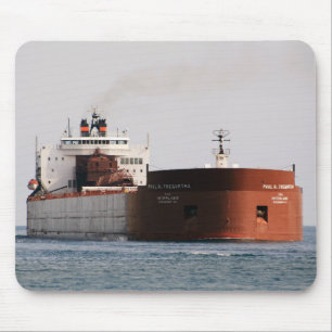 Paul R. Tregurtha Great Lakes Freighter Mouse Pad
