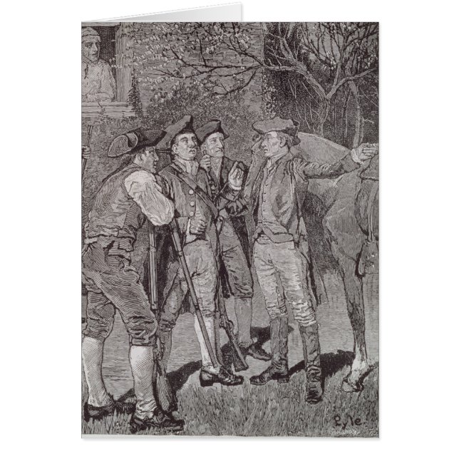 Paul Revere at Lexington (Front)