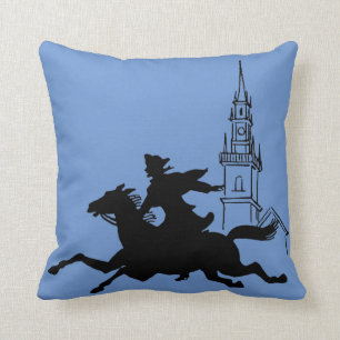 Paul Revere's Ride Throw Pillow