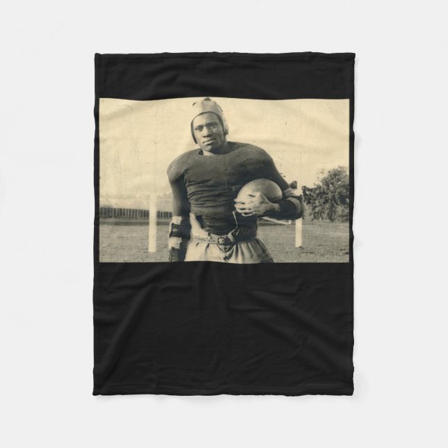 Paul Robeson Sticker  Fleece Blanket (Front)
