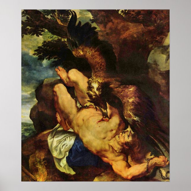 Paul Rubens - Prometheus bound Poster (Front)