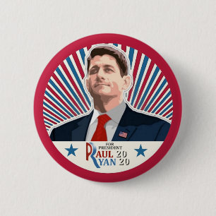 Paul Ryan 2020 2 Inch Round Button